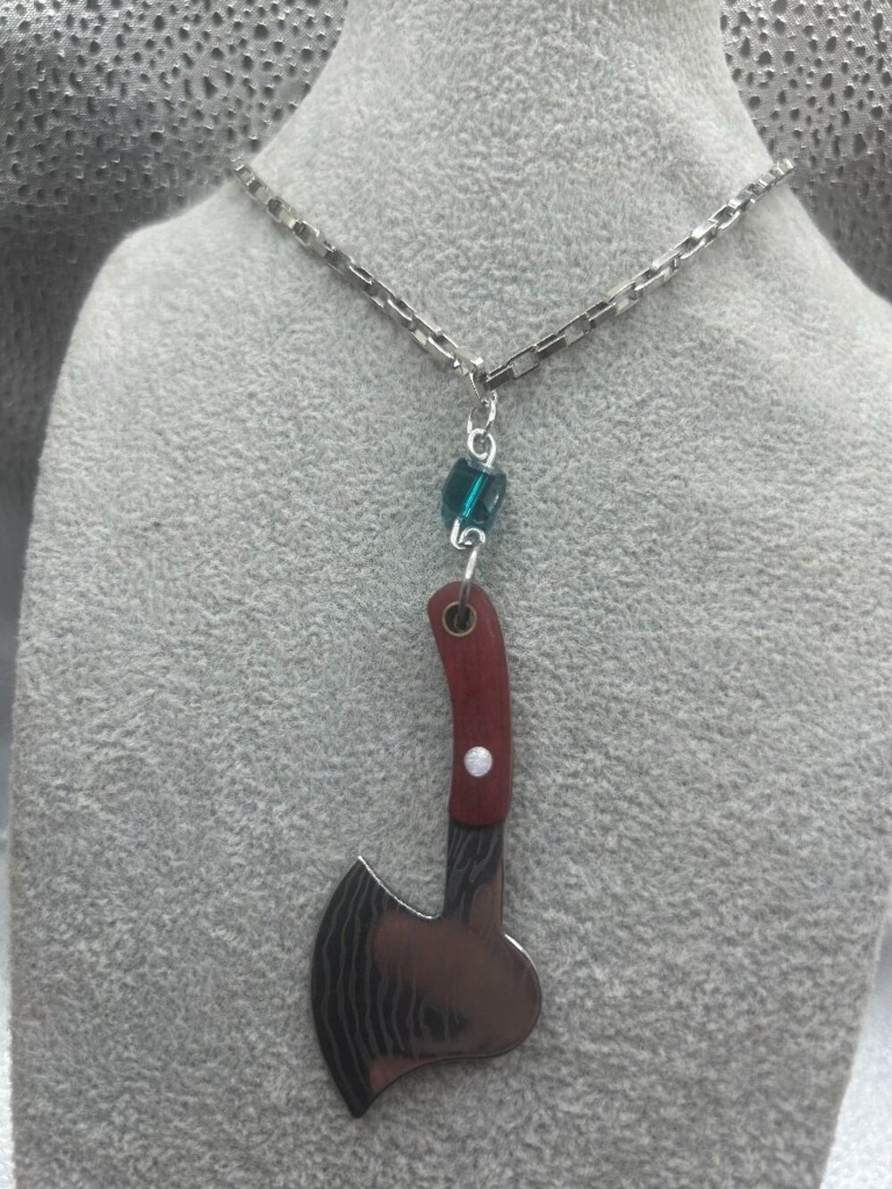 Handmade Mini Axe Necklace